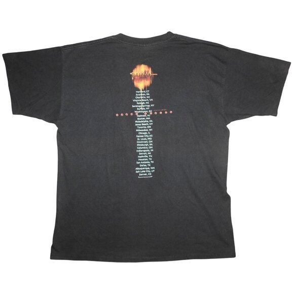 Vintage 2002 RUSH The Band Vapor Trails Tour Official Concert T-Shirt XL - Picture 4 of 7